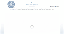 Desktop Screenshot of kramer-cosmetics.ch